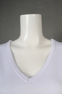 CH200 sample-made cheerleading women's V-neck vest shoulder-exposed waist cheerleading manufacturers  elite cheer uniforms detail view-4